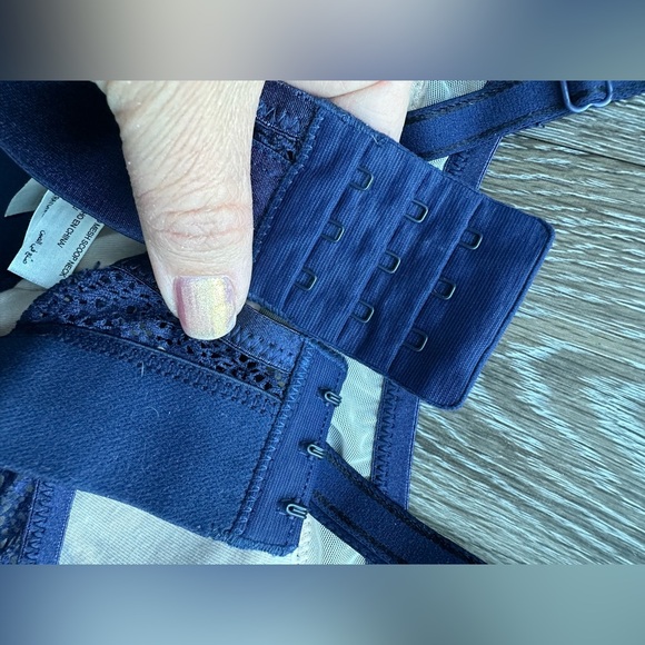 🔥Soma Bralette Geo Mesh Scoop Neck Convertible Straps - Picture 9 of 9